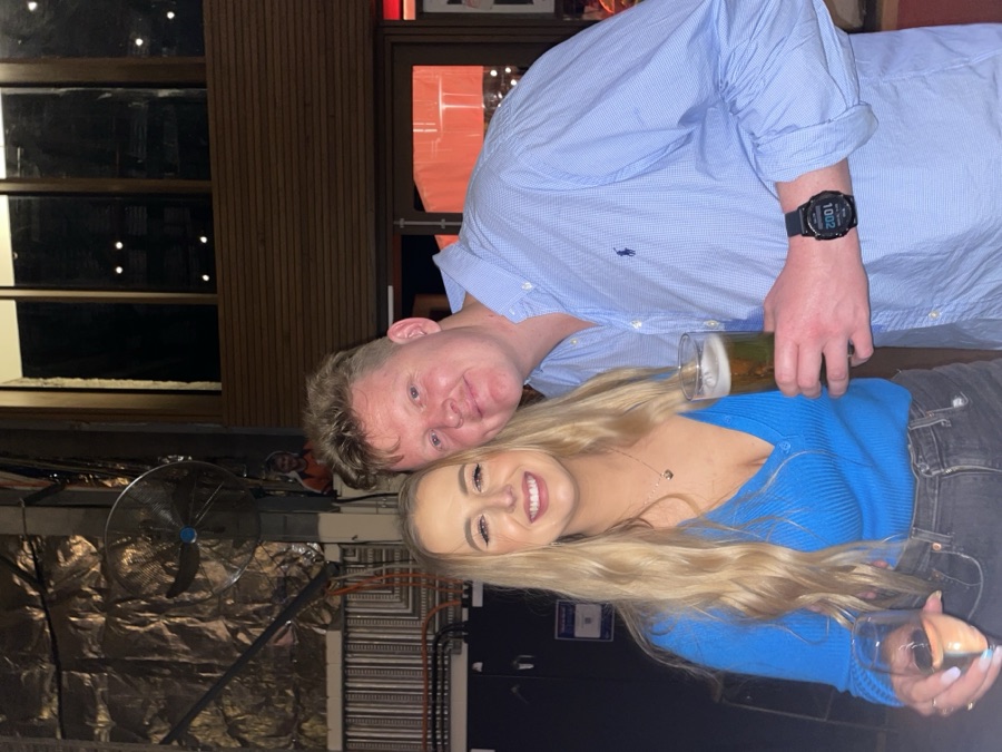 Jacob and Nicola at Capital Brewing Co